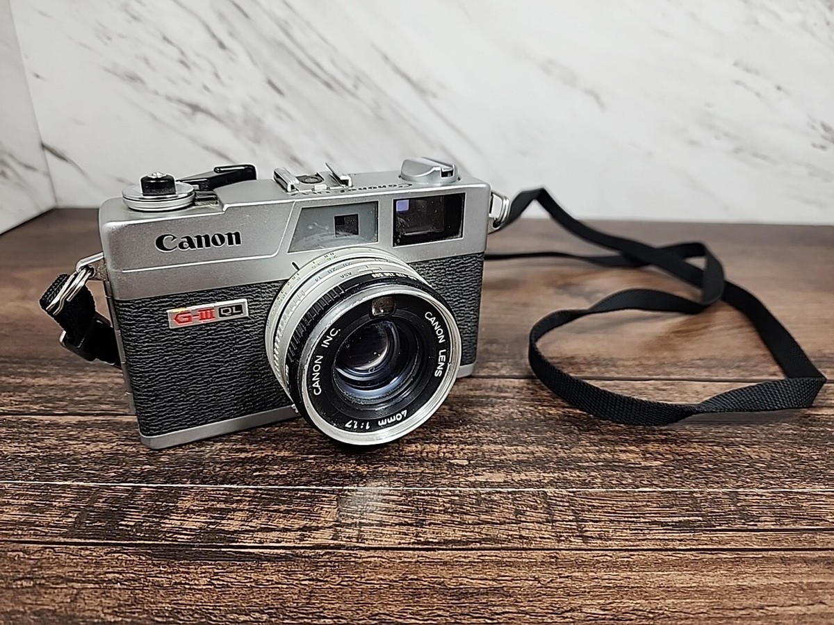 🌟NICE🌟 ~CANON Canonet G-III QL17, 35mm Film Camera 📷 40mm F/1