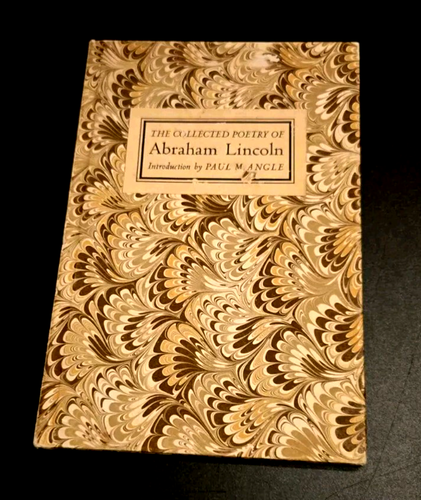 The Collected Poetry of Abraham Lincoln Paul M. Angle Privately Printed 1971 HC