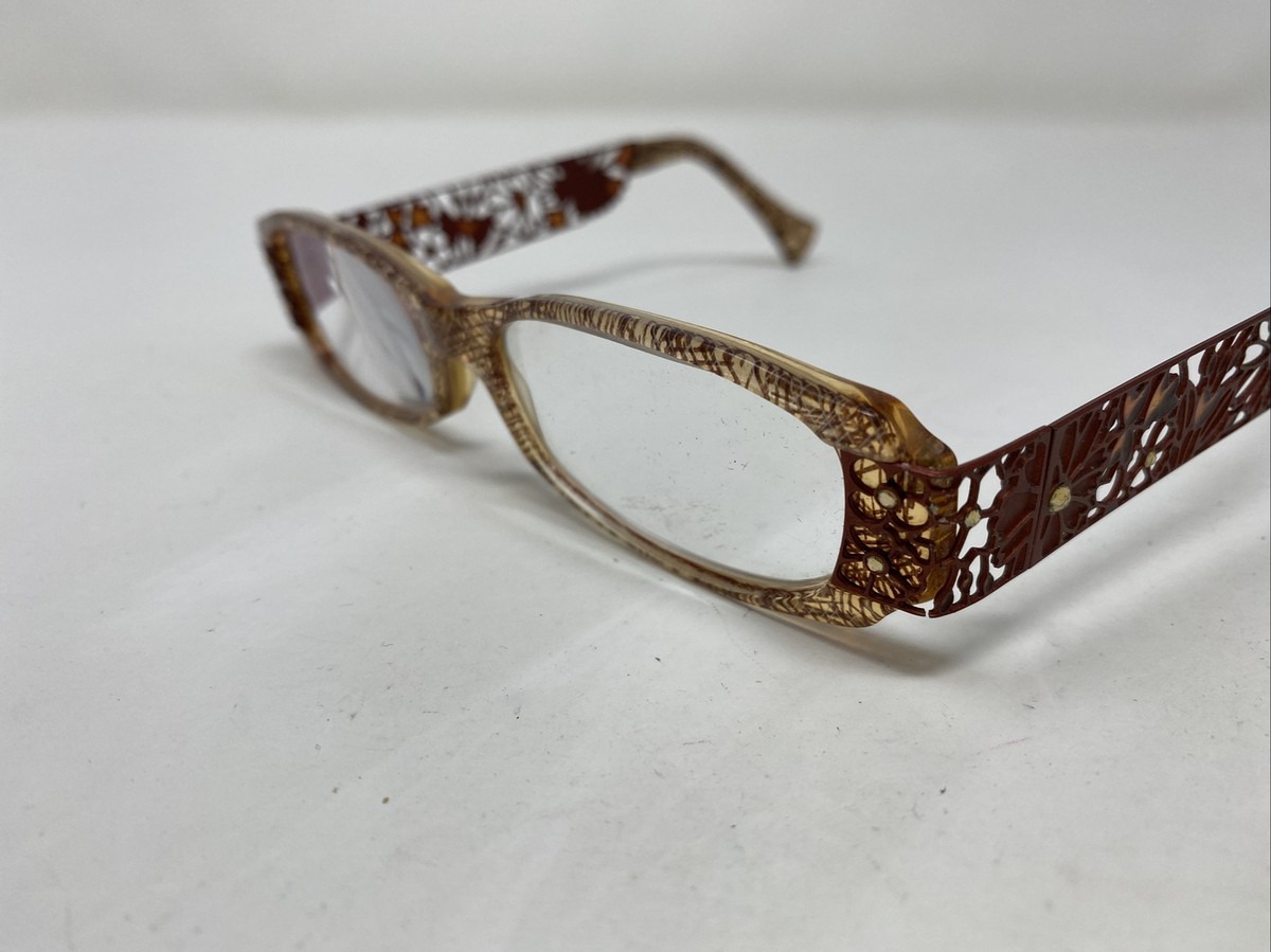 Jean Lafont Paris France AUDACE 3 520 51-15-130 Brown Fade 