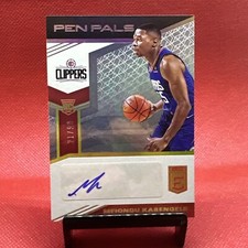 2019-20 Panini Donruss Elite Pen Pals Auto Mfiondu Kabengele RC #/99
