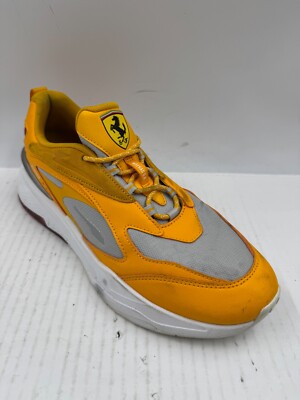 Puma Scuderia Ferrari x RS-Fast Mens Sneaker 9.5 Motorsport Saffron Casual  Shoes | eBay