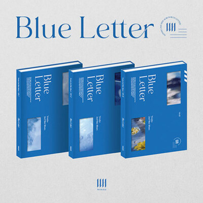 WONHO [BLUE LETTER] 2nd Mini Album VER.2 CD+Photo Book+2 Card+Poster+Pre-Order