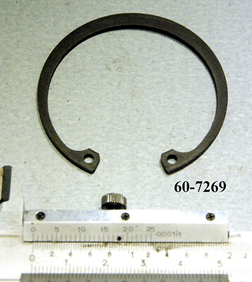 60-7269 Segerring , fork seal and eletric start sprag clutch retaining circlip
