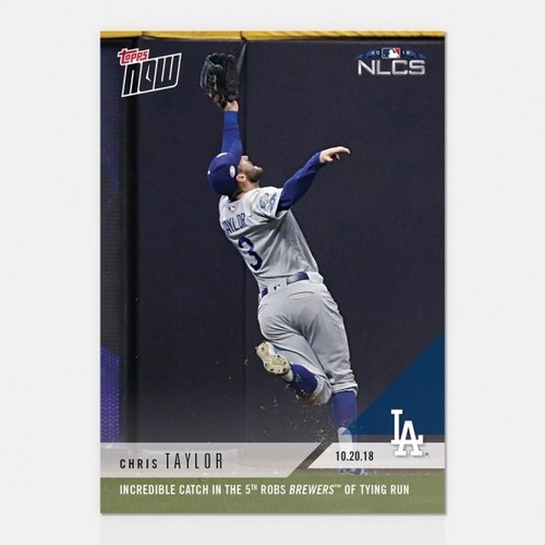 2018 Topps Now 922 Chris Taylor