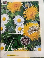 Repubblica  2005 annata completa mnh sul libro delle poste italiane