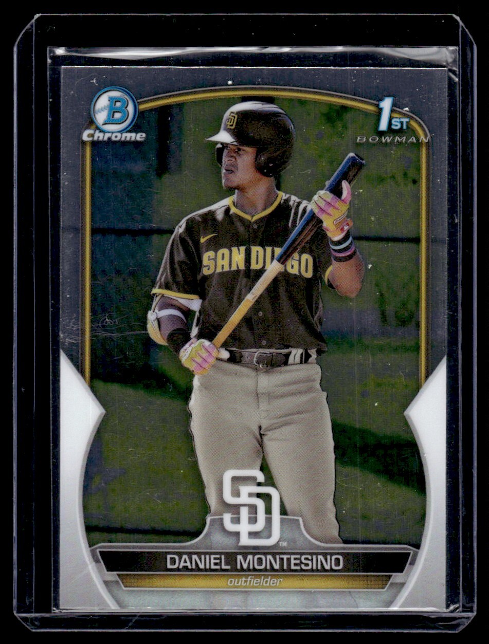 2023 Bowman Chrome Prospects Daniel Montesino San Diego Padres #BCP-114