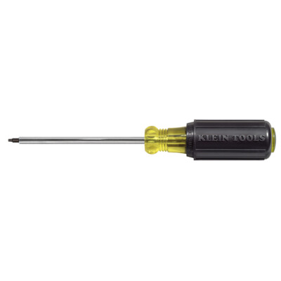 Klein Tools 667 8'' No.3 Square-Recess Tip Screwdriver - Round Shank