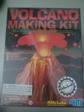 4M Kidz Labs Volcano Making Kit Kids HomeSchool Children Science Fair Project