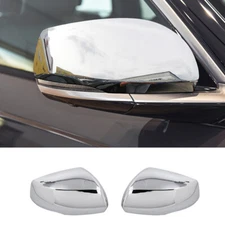 Chrome Exterior Side Door Rearview Mirror Cover Trim for Jeep Grand Cherokee 21+