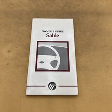 1997 MERCURY SABLE OWNERS OPERATORS DRIVERS GUIDE MANUAL BOOK GLOVEBOX 