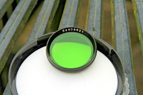 ROLLEIFLEX GREEN FILTER .Genuine 28.5mm. Push on. - Picture 5 of 5
