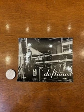 Deftones Sticker, Original Promo Sticker-4”+5” Rare deftones +Free, Flag Sticker