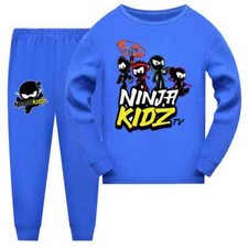 Sleepwear Kids NINJA KIDZ Pajamas Pajamas Sets Boys Girls Pyjamas Nightwear