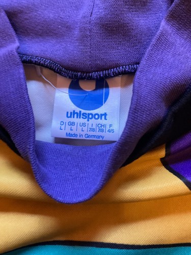 Vintage 90's Uhlsport Soceer keepers Jersey Size L. - 第 4/7 張圖片