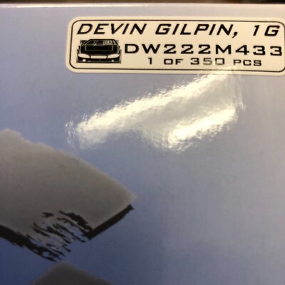 ADC 2022 Devin Gilpin #1G SRC Auto 1/24 Diecast - Nuova In Scatola DW222M433