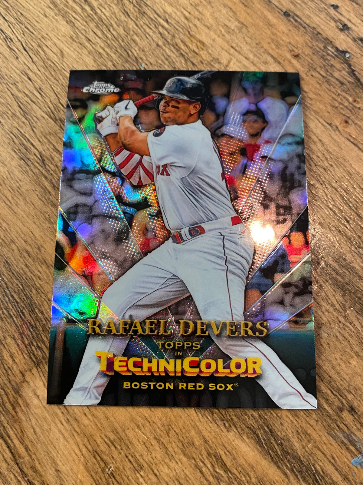 2023 Topps Chrome Rafael Devers Technicolor