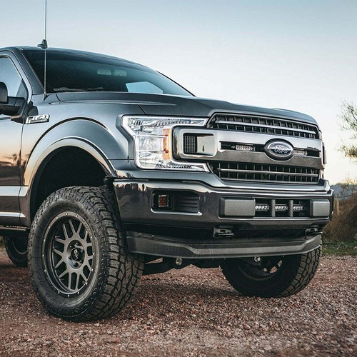 RIGID Industries 2018+Ford F-150 Hidden Grille Mount f/6" Lightbar - Black 41675 - Picture 2 of 2