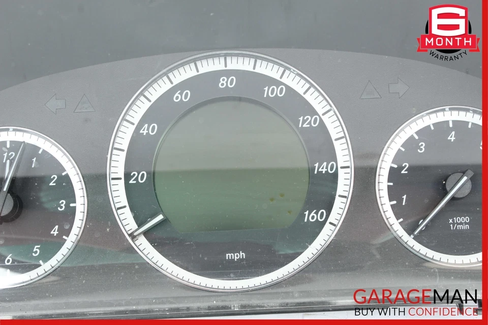 10-16 Mercedes W212 E350 E500 Speedometer Odometer Instrument Cluster Gauge OEM - Image 3 of 4