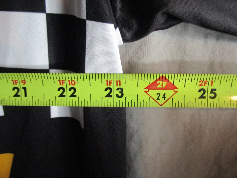 Camiseta deportiva unisex de ciclismo Scudopro GO amarilla negra blanca carreras 2XL Foto 3 de 4