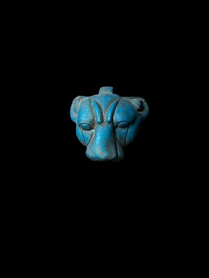 Sekhmet Anhänger, exquisite handgefertigte Göttin Charm, Vintage ägyptischer Schmuck
