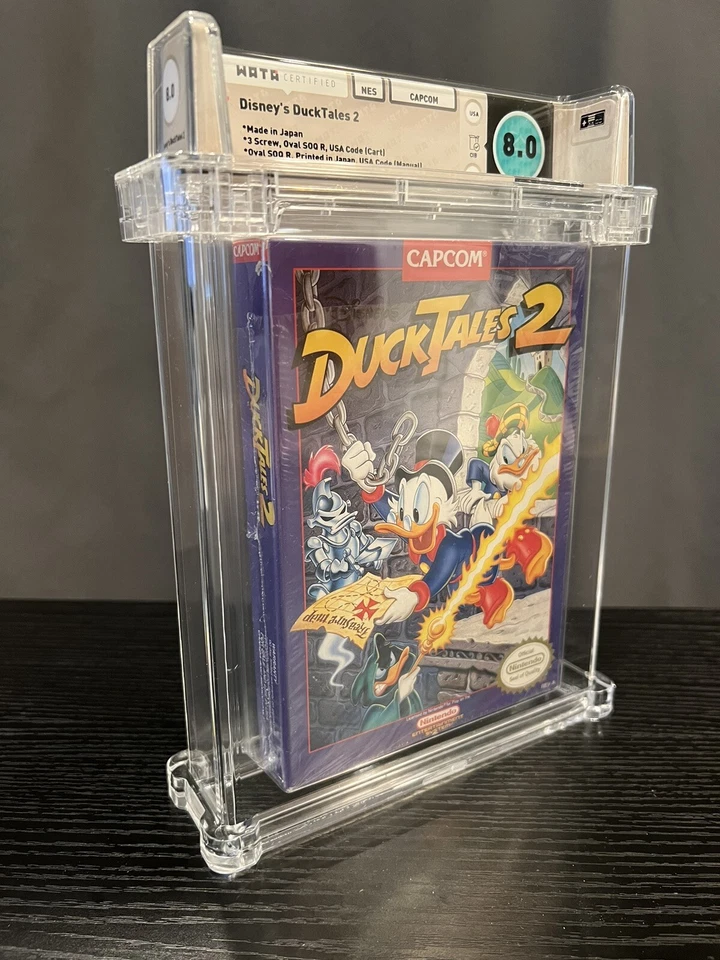 IN SHRINK WRAP *9.4 Manual 9.2 Cart* Disneys DuckTales 2 NES WATA 8.0 No CGC/VGA - Image 4 of 4