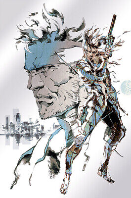 Metal Gear 2: Solid Snake PlayStation 2 Box Art Cover by Keeper_DP