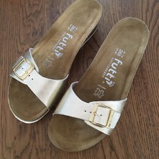 Futti Damen Pantolette Sandale Birkis Schuhe Sandalette Gesundheitsschuhe Gr. 41