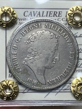 355)  NAPOLI Ferdinando I (1816-1825) Mezza piastra 1818  8 della data su 9 RR