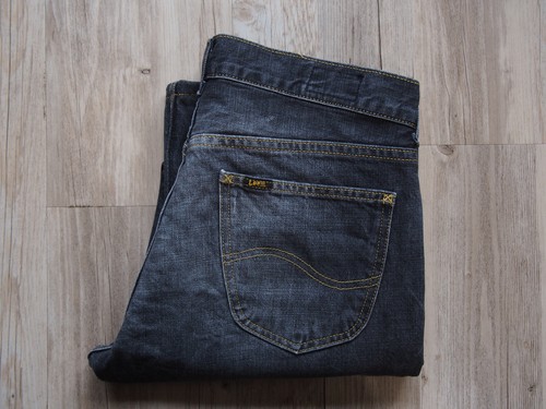 Lee Denver Flare/Bootcut Jeans W34 L30 (L32 CIRCULATED) BLACK AGED/USED LB512 | eBay