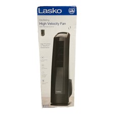 Lasko 4930 Oscillating High Velocity Tower Fan Remote Control Features  Timer for sale online | eBay