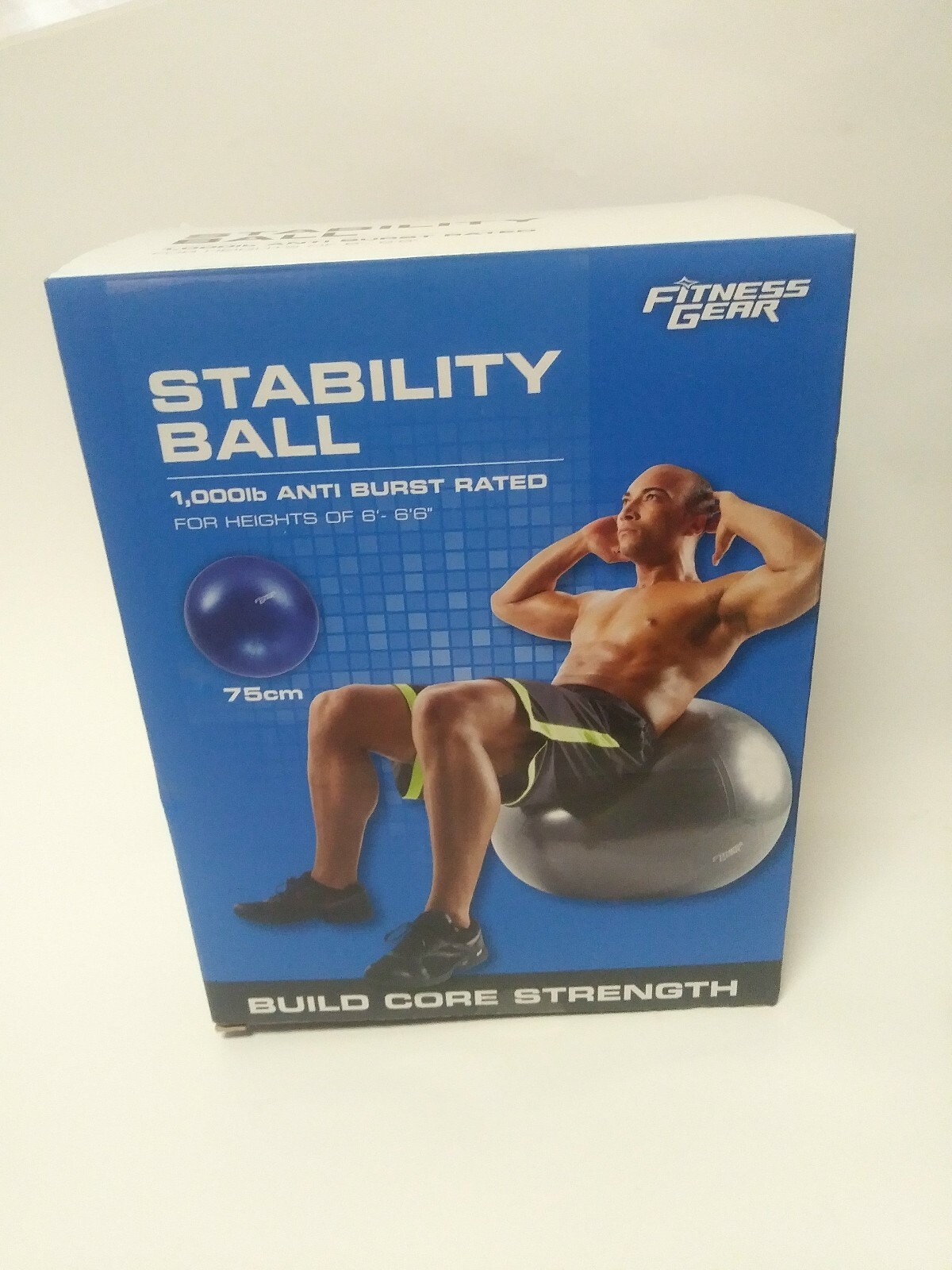 fitness gear weighted stability ball