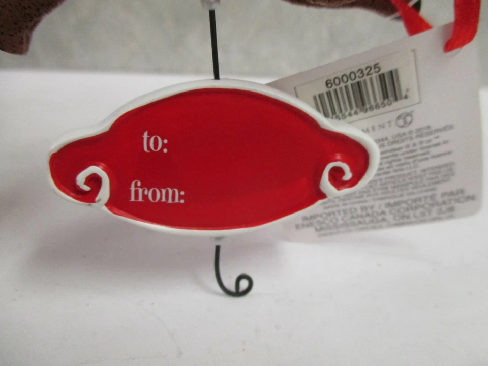 Ornamento Dept 56 Rudolph The Red Nosed Reindeer 2018 NOVO 6000325 - Imagem 3 de 4