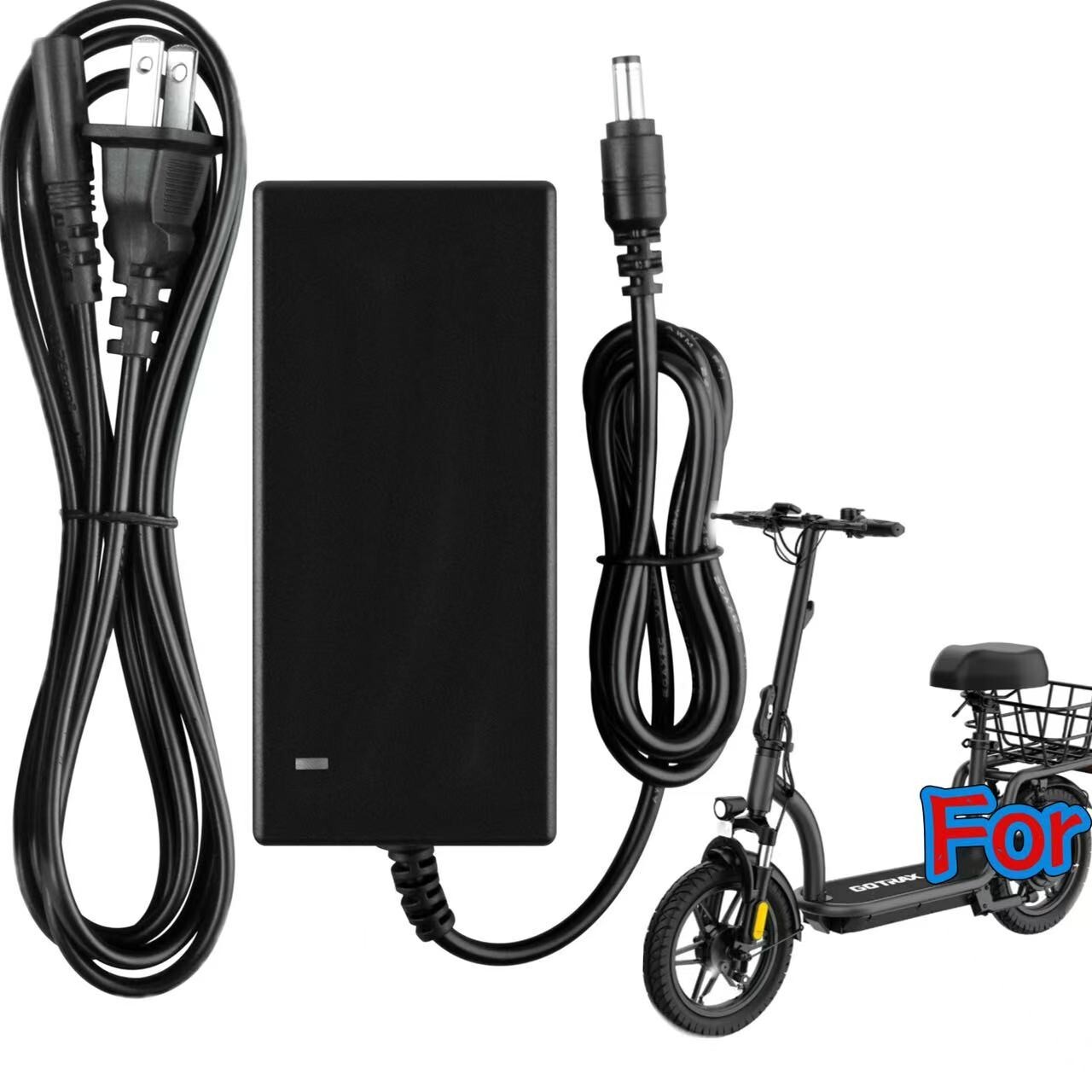 🚲AC Adapter For Gotrax Model Flex 36V 7.8Ah 280.8Wh Li-ion Battery Pack 400W...