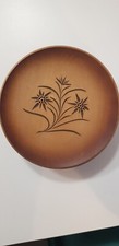 Antique Thorens  Hand Carved Wooden Musical Fruit Bowl