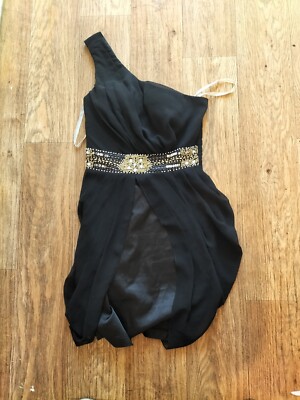 Damen Little Mistress Gr. Small schwarzes kurzes Kleid
