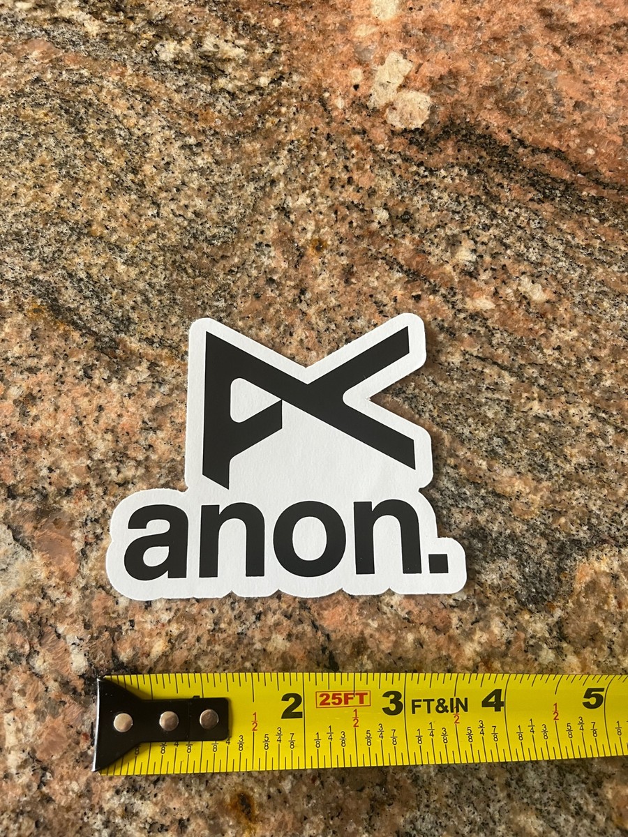 anon　アノン　ステッカー anon sticker - Ski Snowboard Mountain Sports goggles helmet