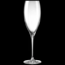 DOM PERIGNON CRYSTAL CHAMPAGNE FLUTES X 2 UNBOXED CLASSY DISCONTINUED