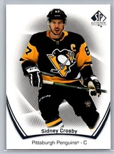 2021-22 SP Authentic #87 Sidney Crosby Pittsburgh Penguins