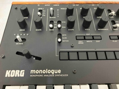 鍵盤楽器 KORG Monologue Amazon.com: Korg Synthesizer, 25 Key (MONOLOGUEBK