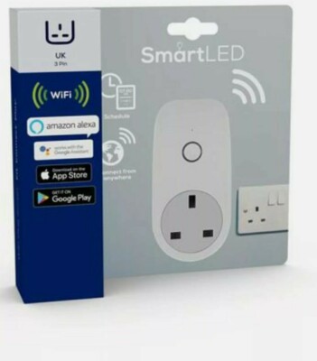 TCP Wifi Smart Plug Steckdose UK 3 Pin Stecker FIT - CONNECT - PLAY