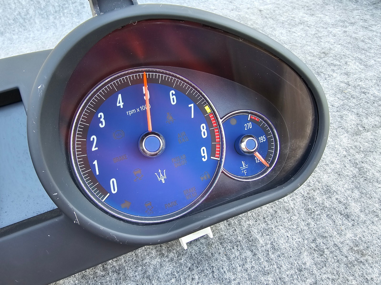 INSTRUMENT CLUSTER SPEEDOMETER ASSEMBLY OEM 36k 08-19 MASERATI GRANTURISMO M145
