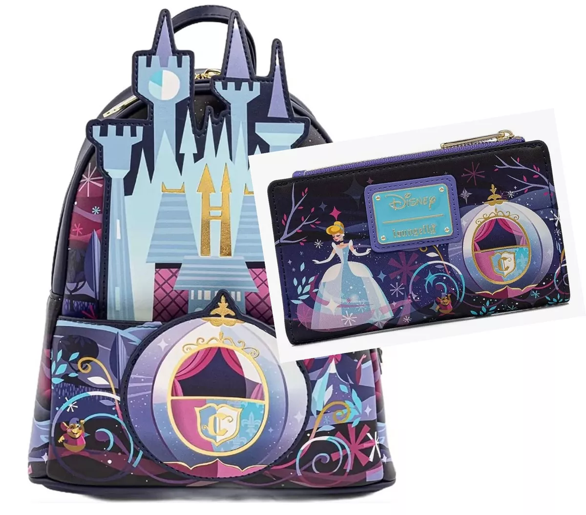 Loungefly disney castle backpack discount