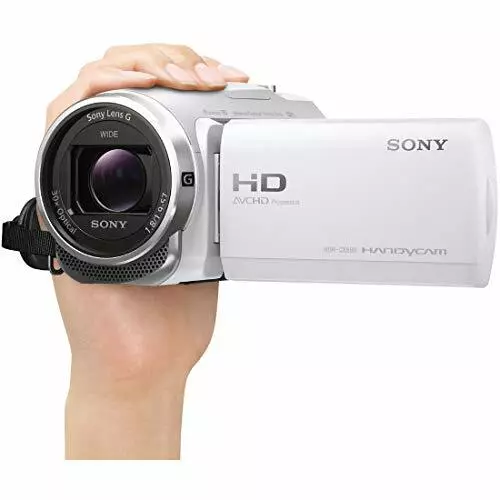 Sony HDR-CX680 W Camcorder Handycam Optical 30x Internal Memory