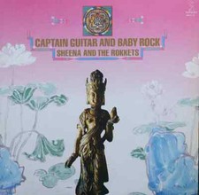 2xLP Sheena & The Rokkets Captain Guitar And Baby Rock OBI + INSERT JAPAN