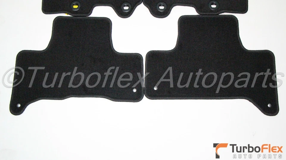 丰田 FJ Cruiser 2011 - 2014 木炭地毯脚垫套装正品 PT206-35122-16 — 第 4/4 张图片