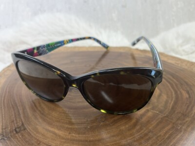 Vera Bradley Midnight Blues Prescription Sunglasses Vera Bradley Black Blue Lucite Oversize Glasses Midnight  main image 4