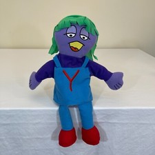 Vtg Letter People Ms. Y Yawn Yodeling Puppet Alphabet Plush Abrams Learning Y