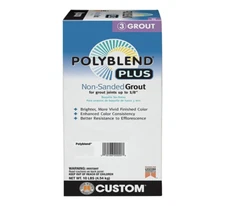 Custom Polyblend Plus Non-Sanded Grout - 10 lb