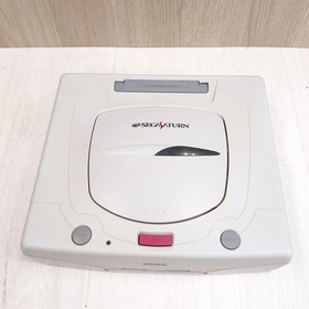 Sega Saturn Japanese White console bundle 5 games V. Fighter2 S. Rally NTSC-J