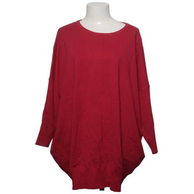 Zizzi, Strickpullover, Größe: M, Rot, Polyamid/Viskose, Einfarbig #rRG